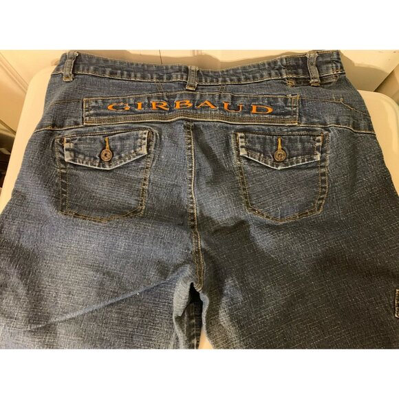 Vintage Marithe Francois Girbaud Spell Out Jean Shorts‎ Men’s Size 34 Crop Pant - Picture 1 of 9